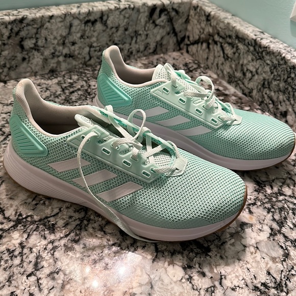 adidas Shoes Adidas Cloud Foam Running Shoes Mint Green Poshmark